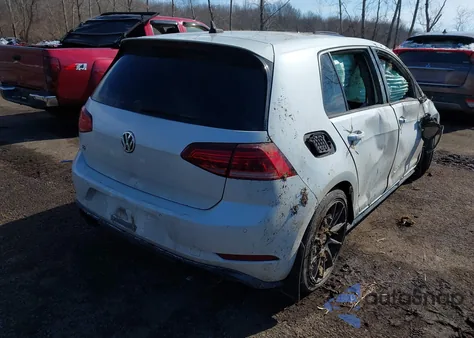 2018 Volkswagen Golf R 2.0T W/Dcc Navigation из США, поврежденный, VIN WVWVF7AU6JW102464